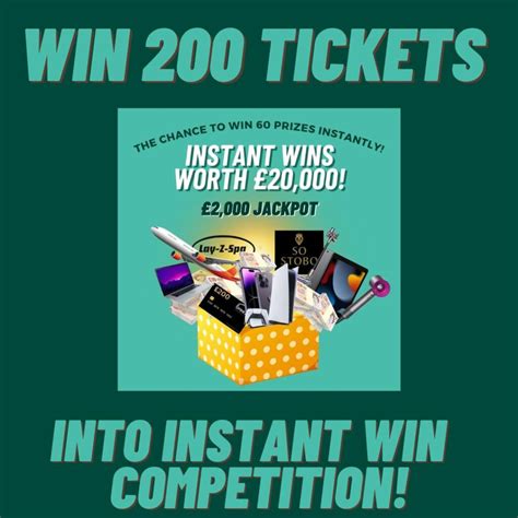 Win Tickets Into The Instant Win Competition Breeze Competitions