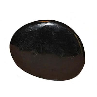 Shungite Galet Pierre Naturelle Plate Davelli