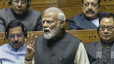 Pm Modi S Big Claim In Lok Sabha Abki Baar Paar Bjp Will Alone