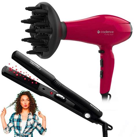 Prancha Alisadora Ceramic Mondial P 15 Secador De Cabelo Cadence