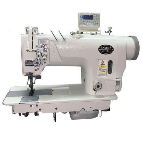 Computerized Direct Drive High Speed Double Needle Lockstitch Machine