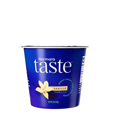 Taste Nonfat Vanilla Yogurt – Norman's Dairy