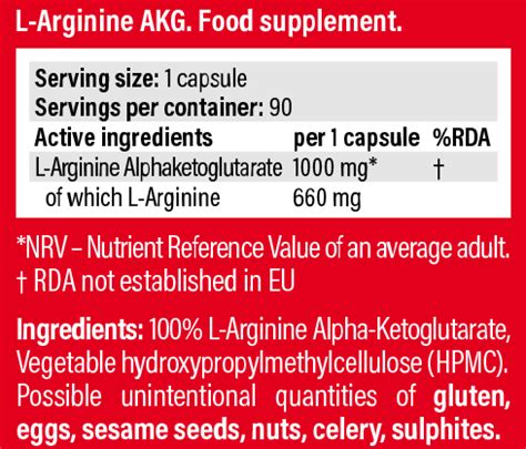 L-Arginine AKG – Hot Nutrition