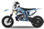 Moto Cross Automatique Cc Sporty Cv Kick Starter Bleu