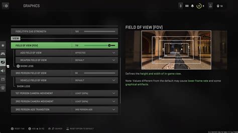 How To Change Fov Settings In Modern Warfare Dot Esports