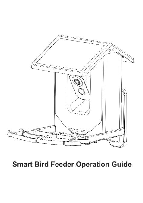 TRIS VISION TV-XM-Q20-4MP Smart Bird Feeder User Manual | User Guide