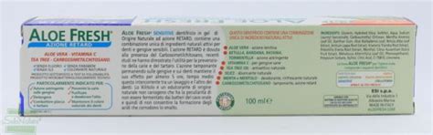 Aloe Fresh Azione Sensitive Retard Dentifricio Ml Esi