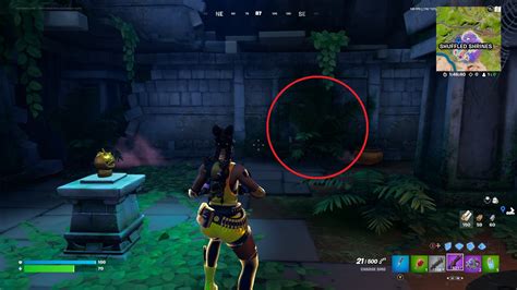 Fortnite Ubicación de Secret Door In Shuffled Shrines y guía completa