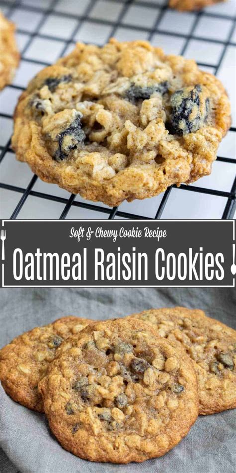 Chewy Oatmeal Raisin Cookies Home Made Interest