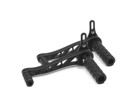 Universal Moto CNC RearSets Black CafeRacerWebshop