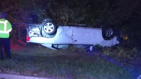 Police chase ends when vehicle flips over | 6abc.com