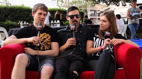 Soundwave 2014 Interviews The Dillinger Escape Plan Youtube