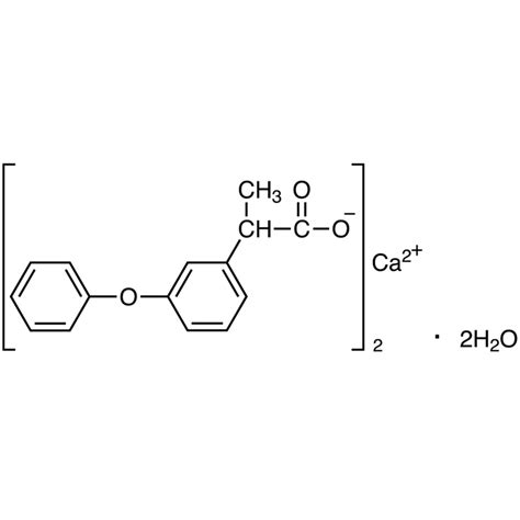 Fenoprofen Calcium Salt Dihydrate 3b F0372 Cymitquimica