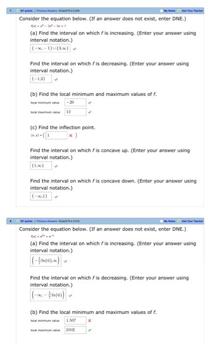 Solved 4 12 Points SCalcET8 4 2 017 My Notes Ask Your Chegg