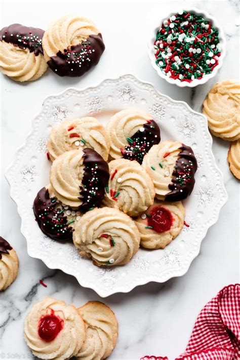 These Homemade Christmas Butter Cookies Are Extra Soft And Buttery With