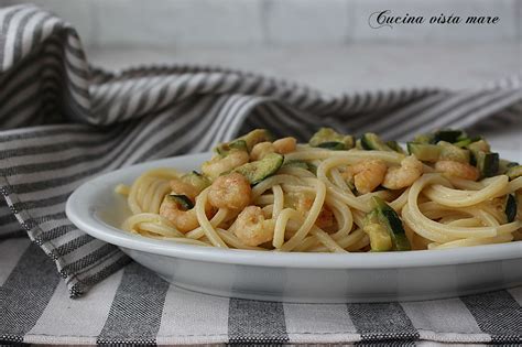 Pasta Con Gamberetti E Zucchine