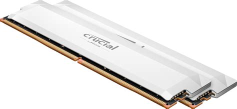 Crucial Pro Overclocking 32gb Kit 16gbx2 Ddr5 6000 Udimm White