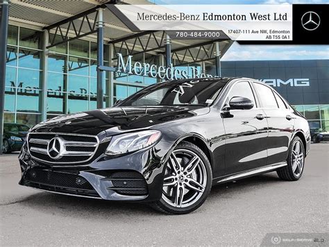 New 2020 Mercedes Benz E Class E 450 4matic Sedan Sedan In Edmonton