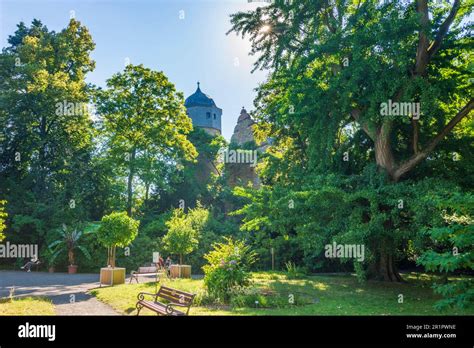 Gießen, Altes Schloss (Old Castle), Botanical Garden in Lahntal, Hesse ...