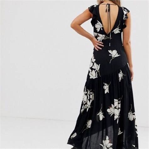 Free People Dresses Free People Shes A Waterfall Highlow Maxi Dress