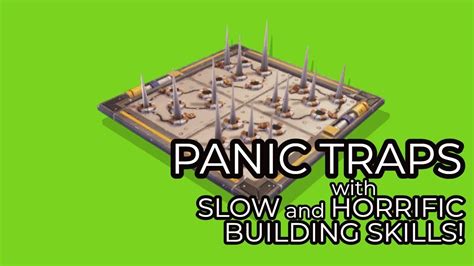 Panic Traps With Slow And Horrific Building Skills Noob Adventures