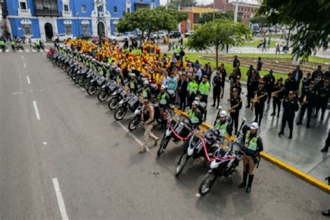 La Libertad Potencian Lucha Contra El Crimen Con M S Motos Y Chalecos