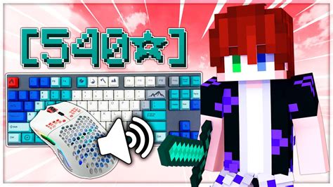 🔊 Keyboard Mouse Sounds Handcam 🔊 Asmr Hypixel Bedwars Youtube