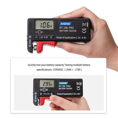 Aneng Digitale Batterie Tester Bt Profi V V Aaa Aa