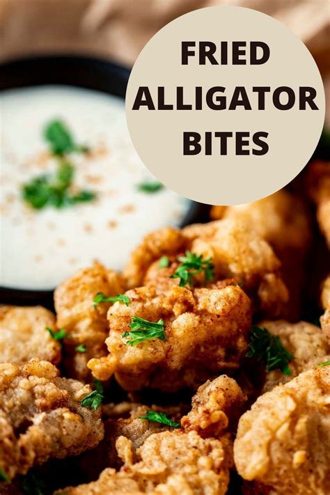 These Fried Alligator Bites Are Deliciously Crispy On The Outside And