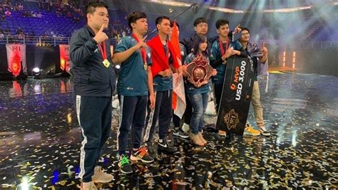 Tim Esports Asal Indonesia Evos Legends Jadi Juara Dunia Kejuaraan