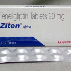 Ziten M 1000mg 20mg ER Tablet GLENMARK PHARMA FITBYNET