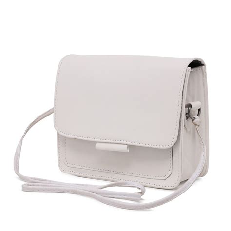 Bolsa Mini Feminina Al A Transversal Irene White Branco