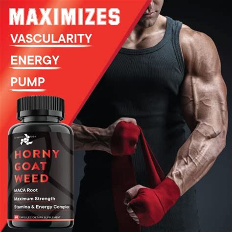 Horny Goat Weed By Breakthru Labs Mg Max Strength Maca Root