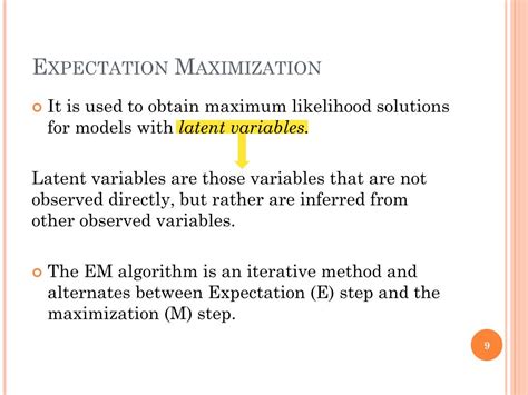 Ppt Mixture Models And Expectation Maximization Powerpoint