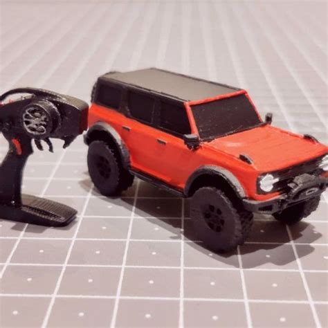 T L Charger Fichier Stl Traxxas Bronco Trx L Chelle