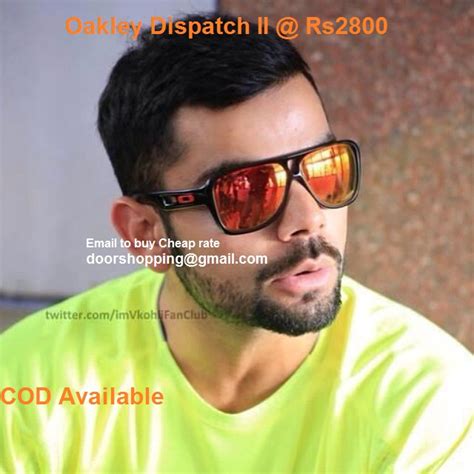 Buy Rs1199 Virat Kohli Oakley Sunglasses Sports Wear