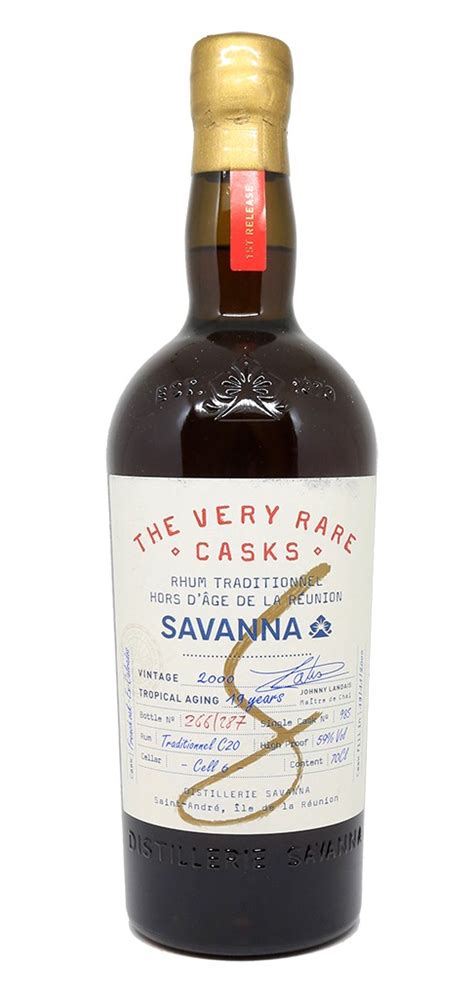 Rhum Agricole Pur Jus De Canne Savanna The Very Rare Cask