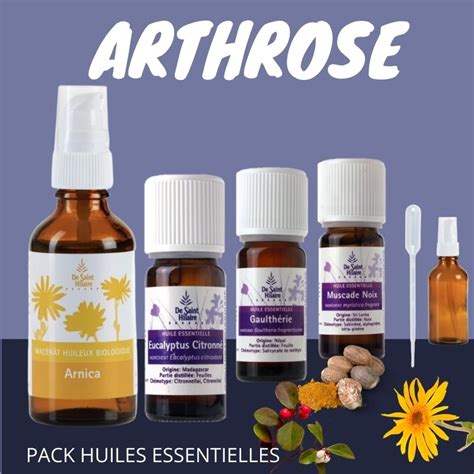 Arthrose Et Huile Essentielle Lotion De Massage Efficace