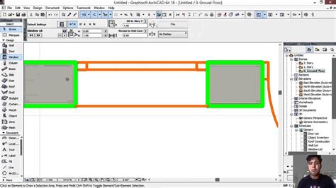 Archicad 18 Modificar Grosor Y Color De Linea Unidades YouTube