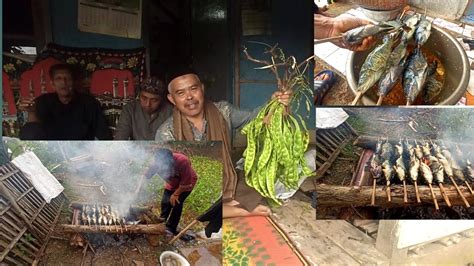 Panen Pete Sambil Ngaliwet Saja Ditambah Ikan Bakar Ikan Asin Peda Dan