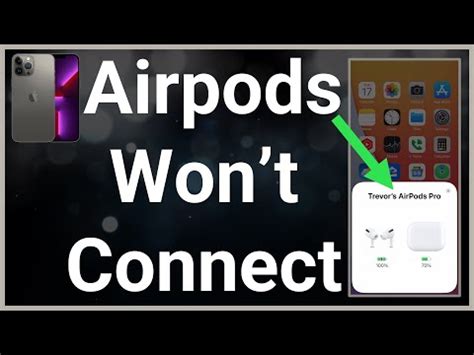 How To Fix AirPods Wont Connect To IPhone YouTube