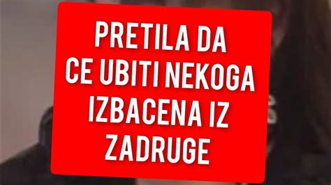 PRETILA UBISTVOM UZAS U ZADRUZI OVO JE ŠOK YouTube