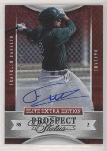 2015 Elite Extra Edition Prospect Status Signatures 49 Franklin