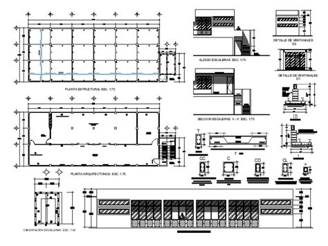 Comedor Comunitario En Zip Descargar Cad Kb Bibliocad