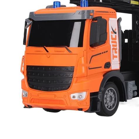 Camion Semi Rc Avec Remorque Double Couche Fonction Compl Te Son