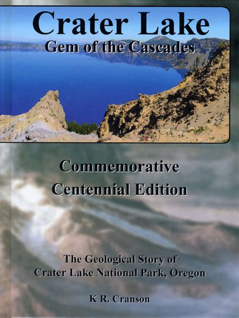 Crater Lake Gem Of The Cascades Book Cover Crater Lake Institute