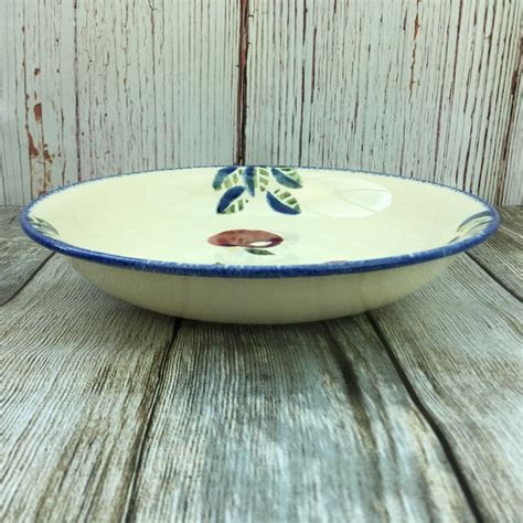 Poole Pottery Dorset Fruit Pasta Bowl Apple Replacing Discontinued