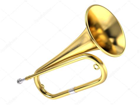 Bugle music instrument Stock Photo by ©Sashkin7 96021270