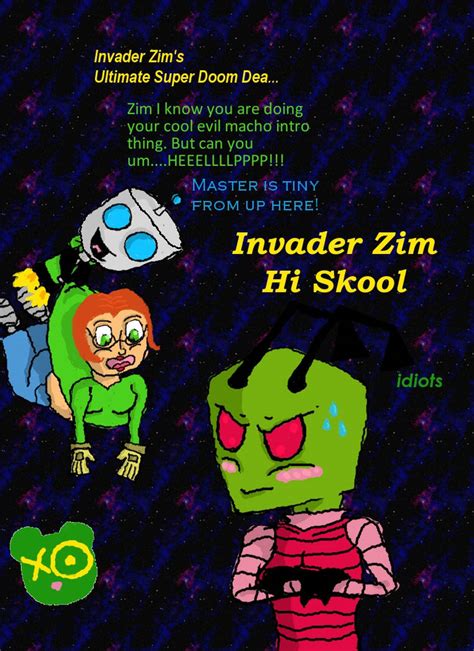 Invader Zim Hi Skool Cover By Ekgthe2nd On Deviantart