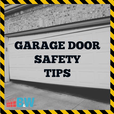 Important Garage Door Safety Tips You Need to Know